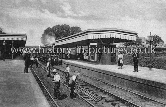 Upminster Station, Upminster. Essex. c.1909